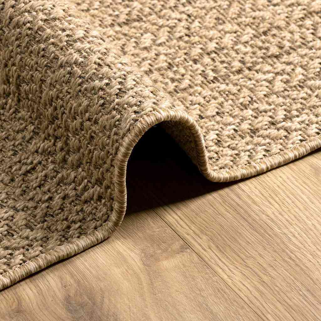 vidaXL Tapijt Bruin 80 x 150 cm PP