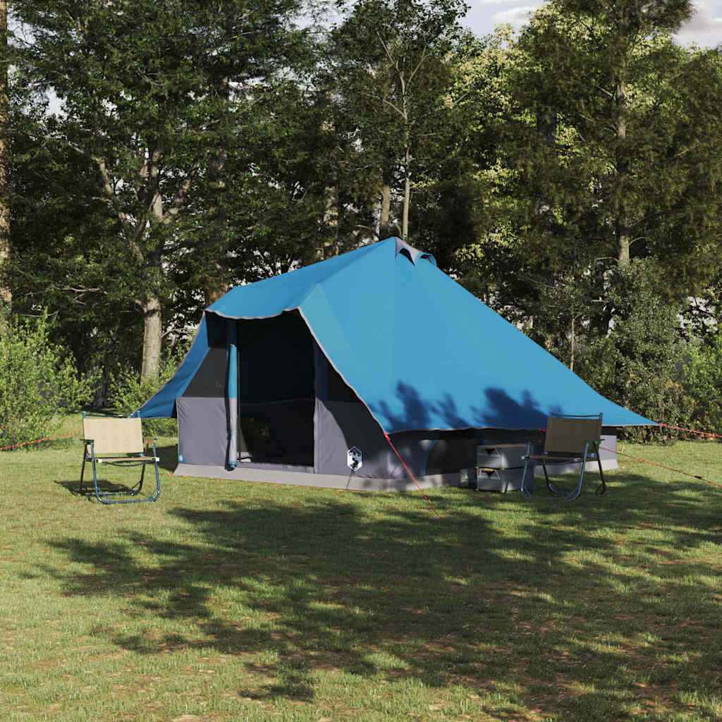 vidaXL Familie Tipi Tent Groen 8-Persoons Waterdicht