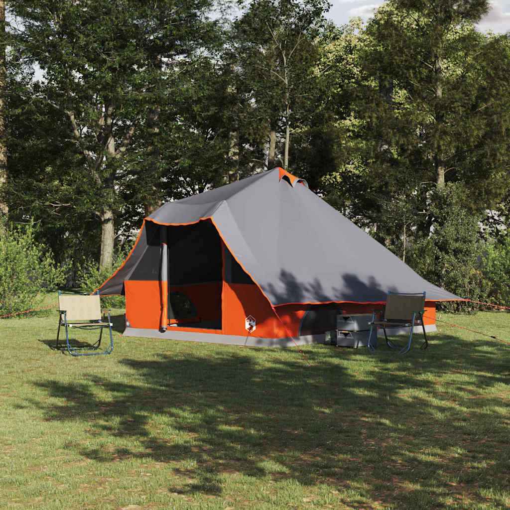 vidaXL Familie Tipi Tent Groen 8-Persoons Waterdicht
