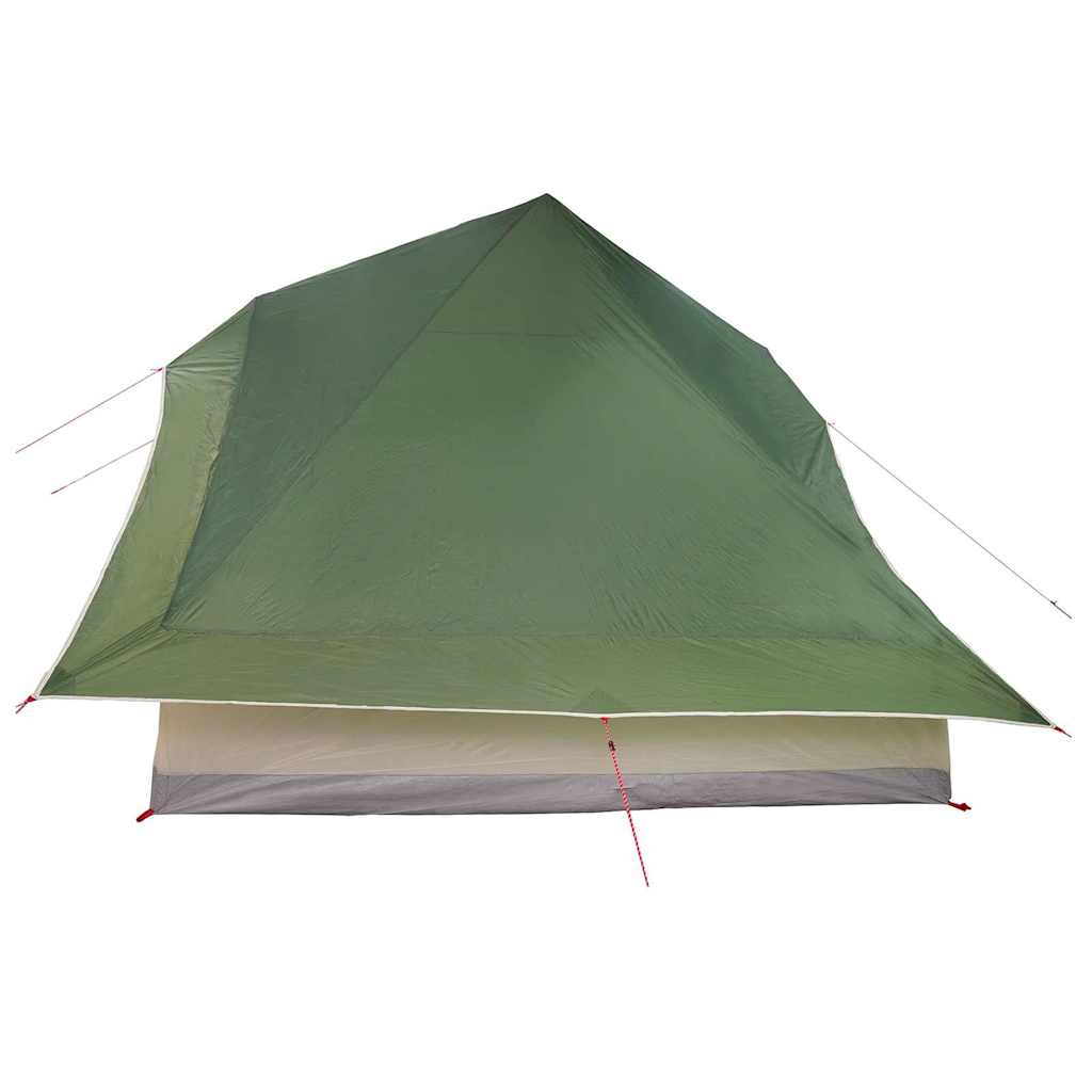 vidaXL Tipi Tent Groen voor 10 Personen, Waterdicht