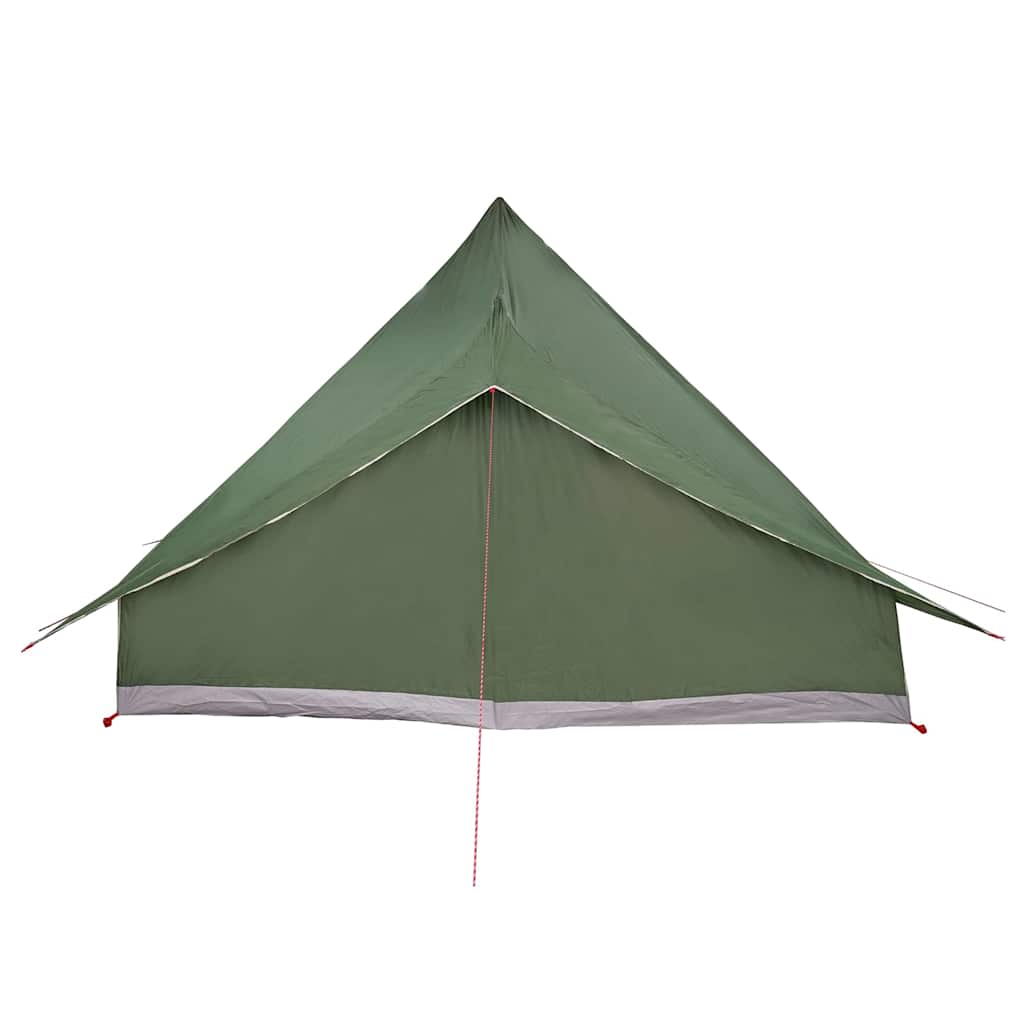 vidaXL Tipi Tent Groen voor 10 Personen, Waterdicht