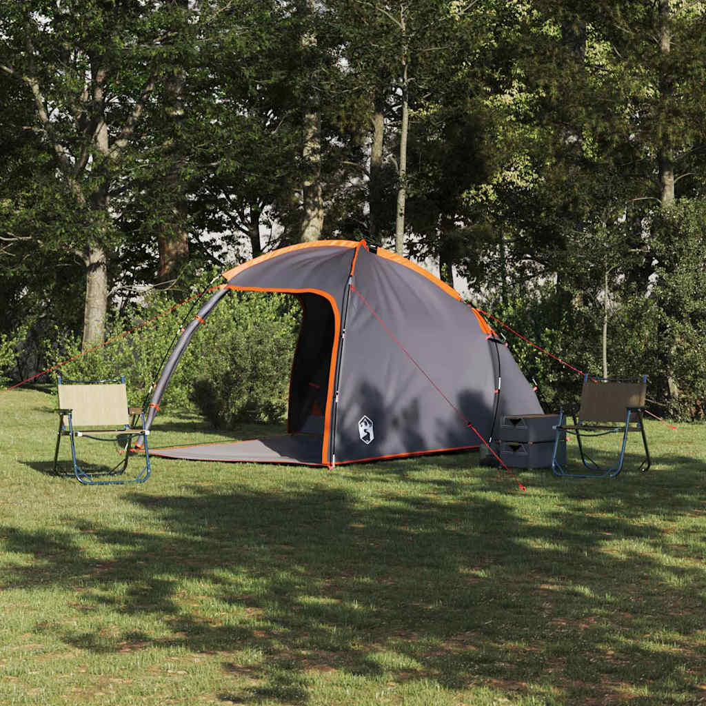 vidaXL Tent Vouw Other Handmatig Groen Large Polyester en glasvezel