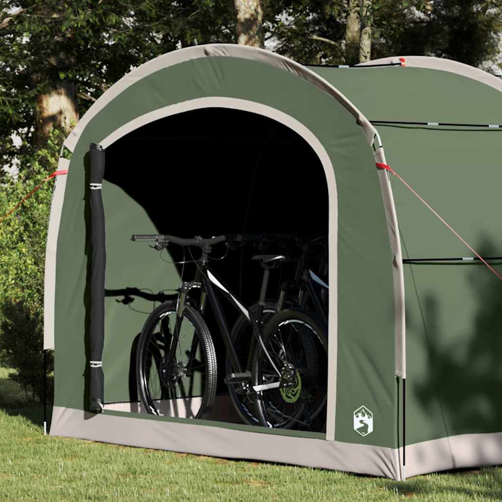 vidaXL Tent met dak Groen 268 x 240 x 191 cm Polyester