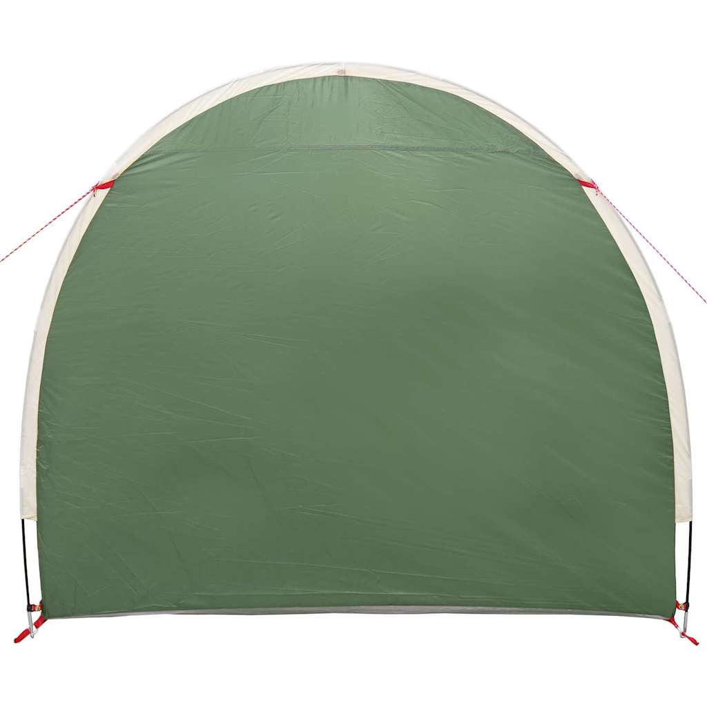 vidaXL Achteropslag tent met dak met opslag Groen 210 x 90 x 174 cm