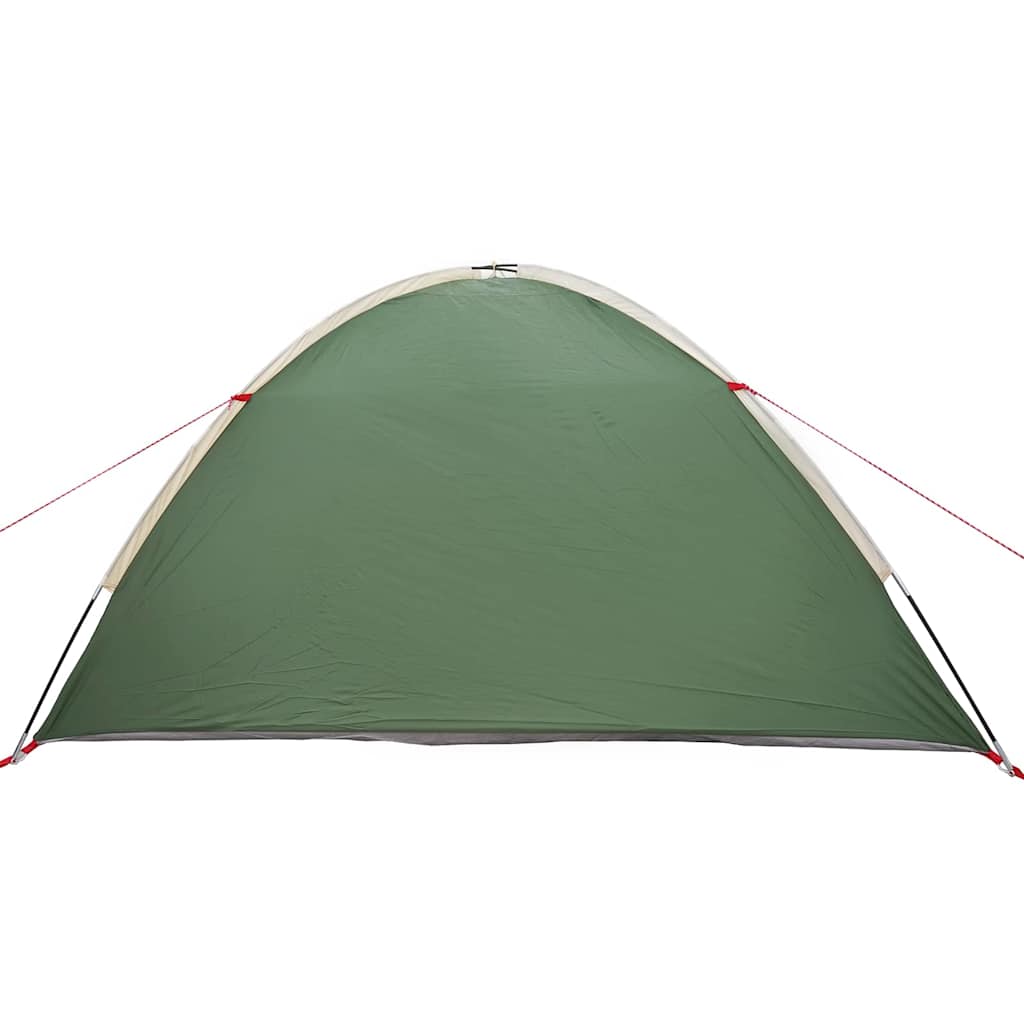 vidaXL Camping Tent met dak Groen 308 x 268 x 130 cm Polyester