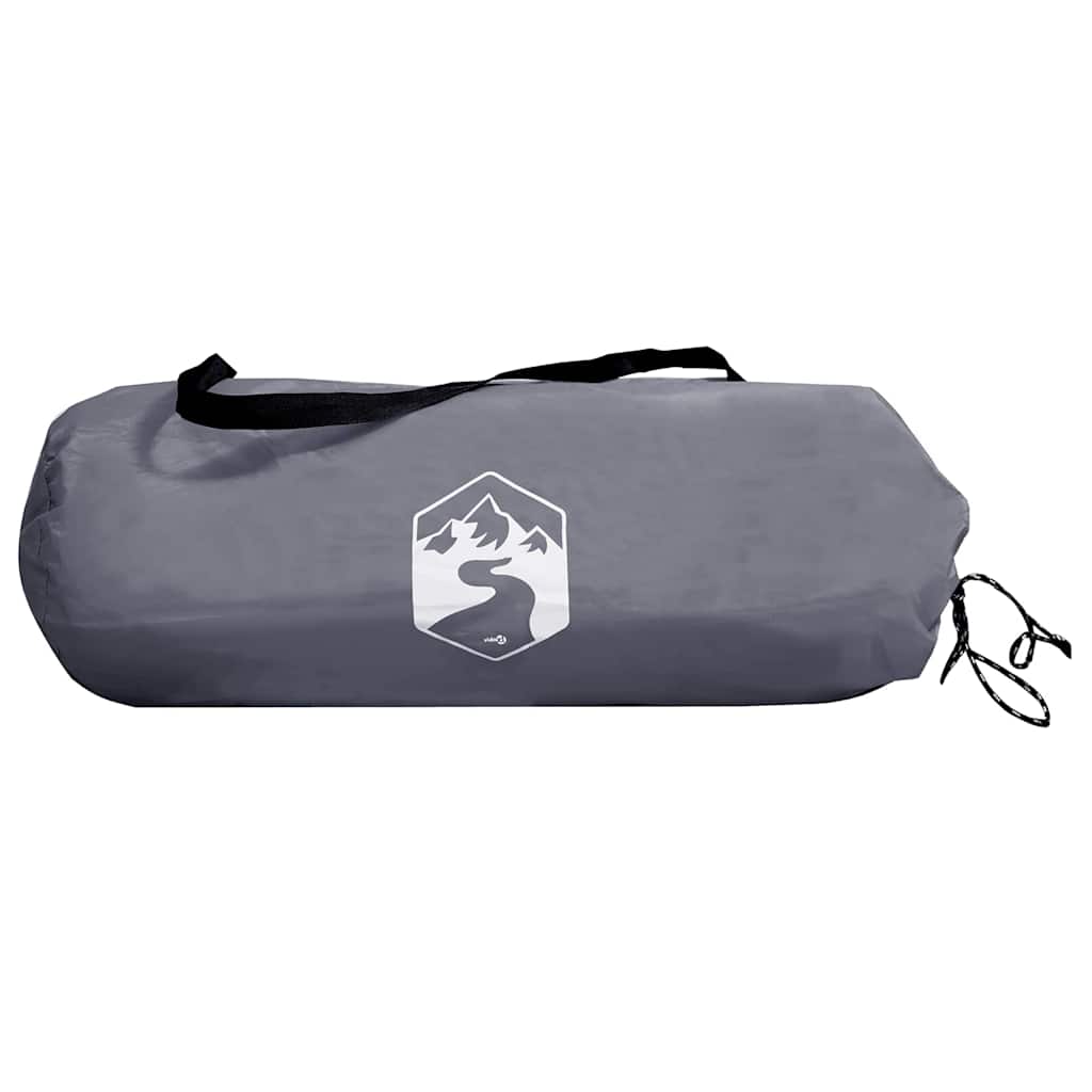 vidaXL Tent met dak Anders Grijs en zwart 236 x 108 x 120 cm