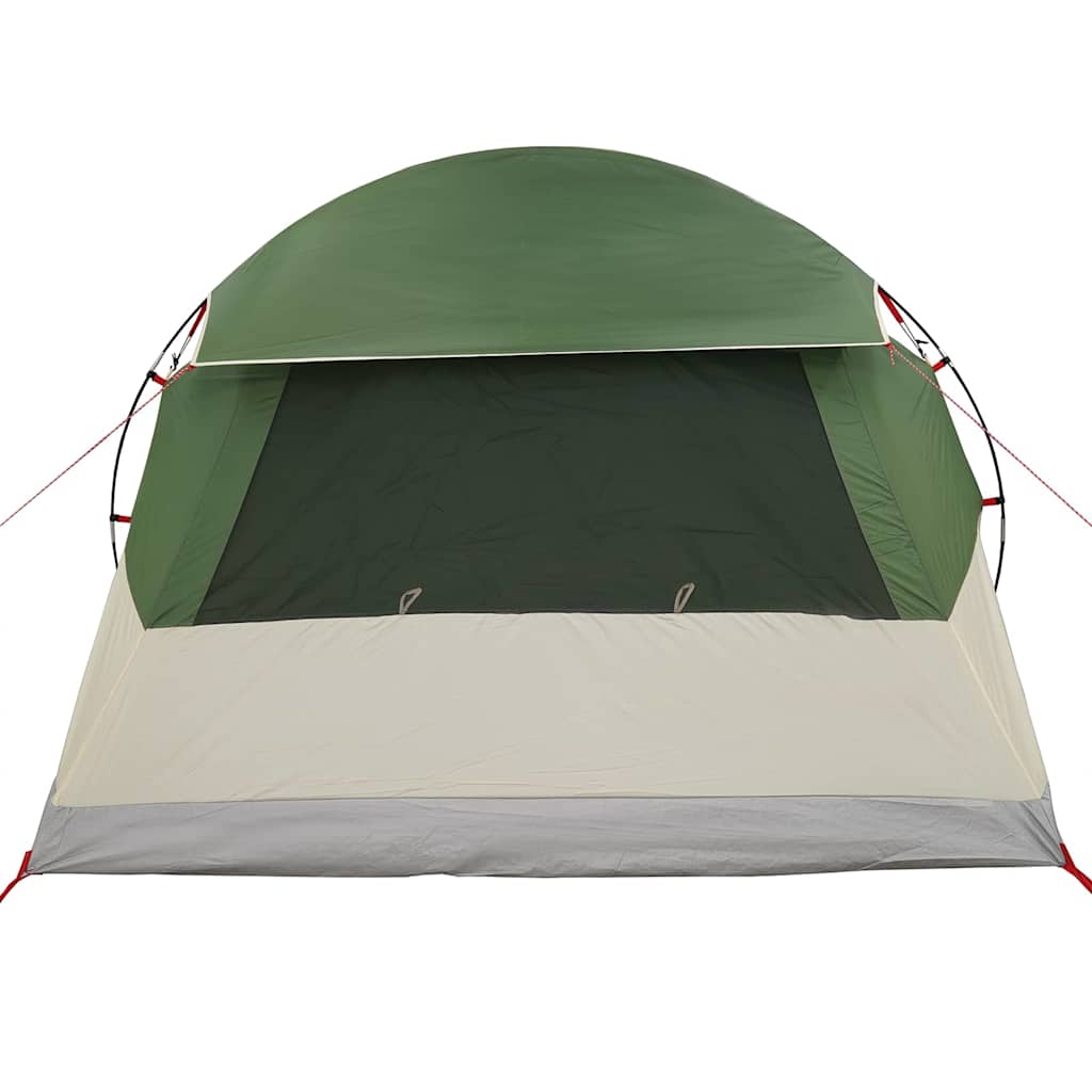 vidaXL Koepeltent met afneembare regenhoes Groen 335 x 243 x 182 cm