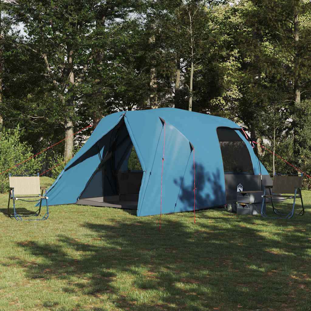 vidaXL Koepeltent met afneembare regenhoes Groen 335 x 243 x 182 cm