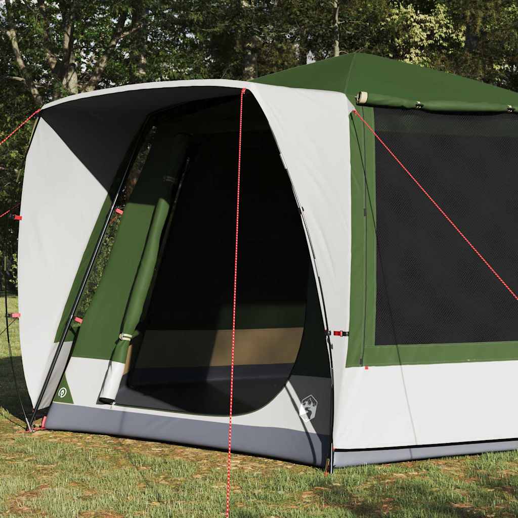 vidaXL Camping Tent Groen 420 x 420 x 227 cm Polyester