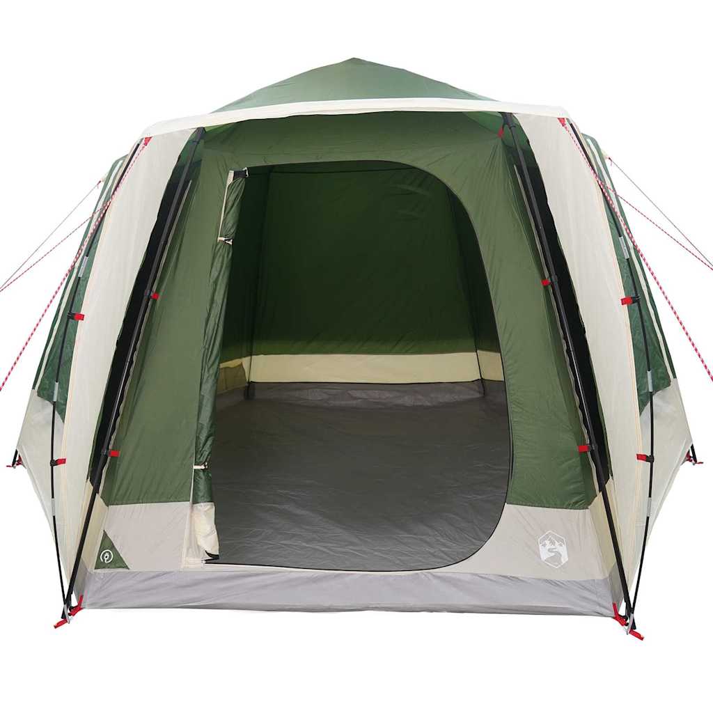 vidaXL Camping Tent Groen 420 x 420 x 227 cm Polyester