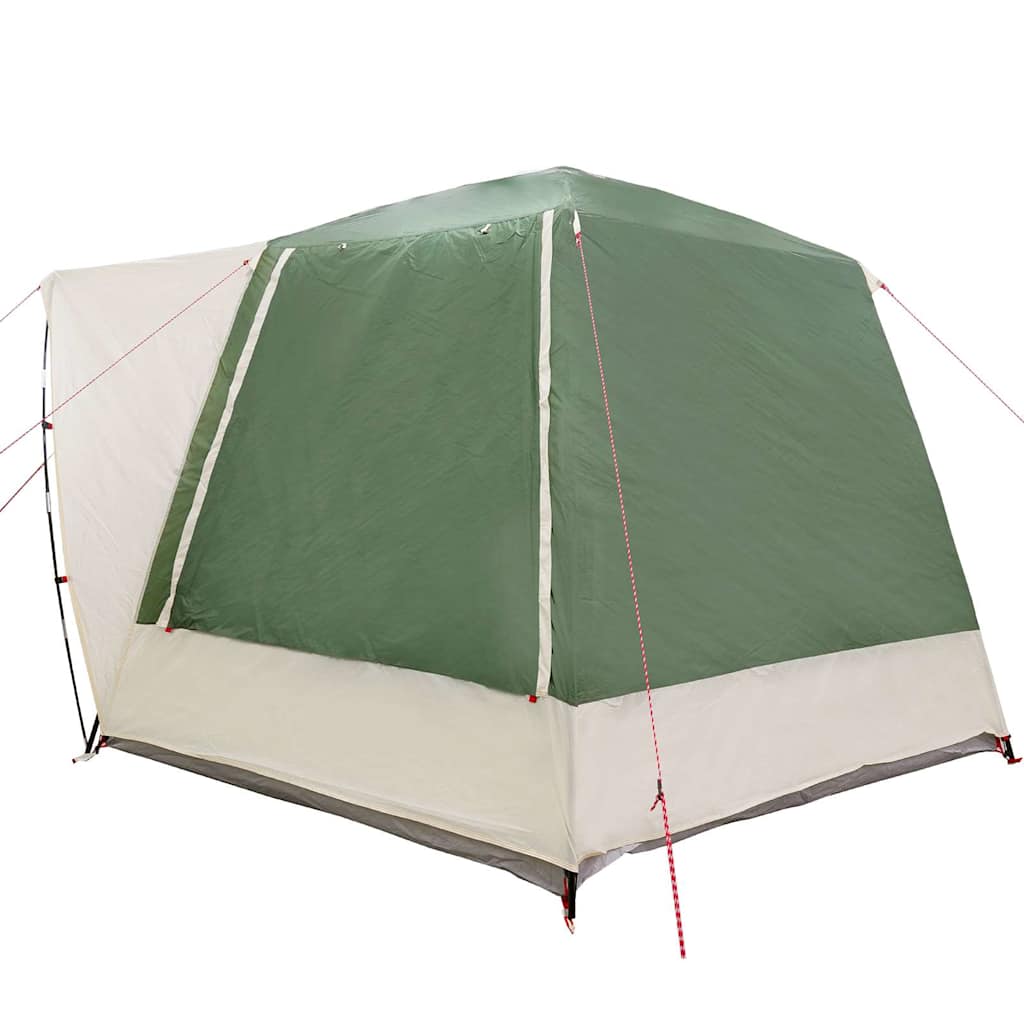 vidaXL Camping Tent Groen 420 x 420 x 227 cm Polyester