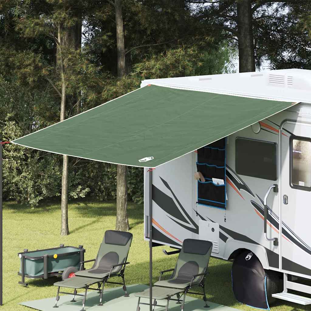 vidaXL Waterdicht Zeil Groen