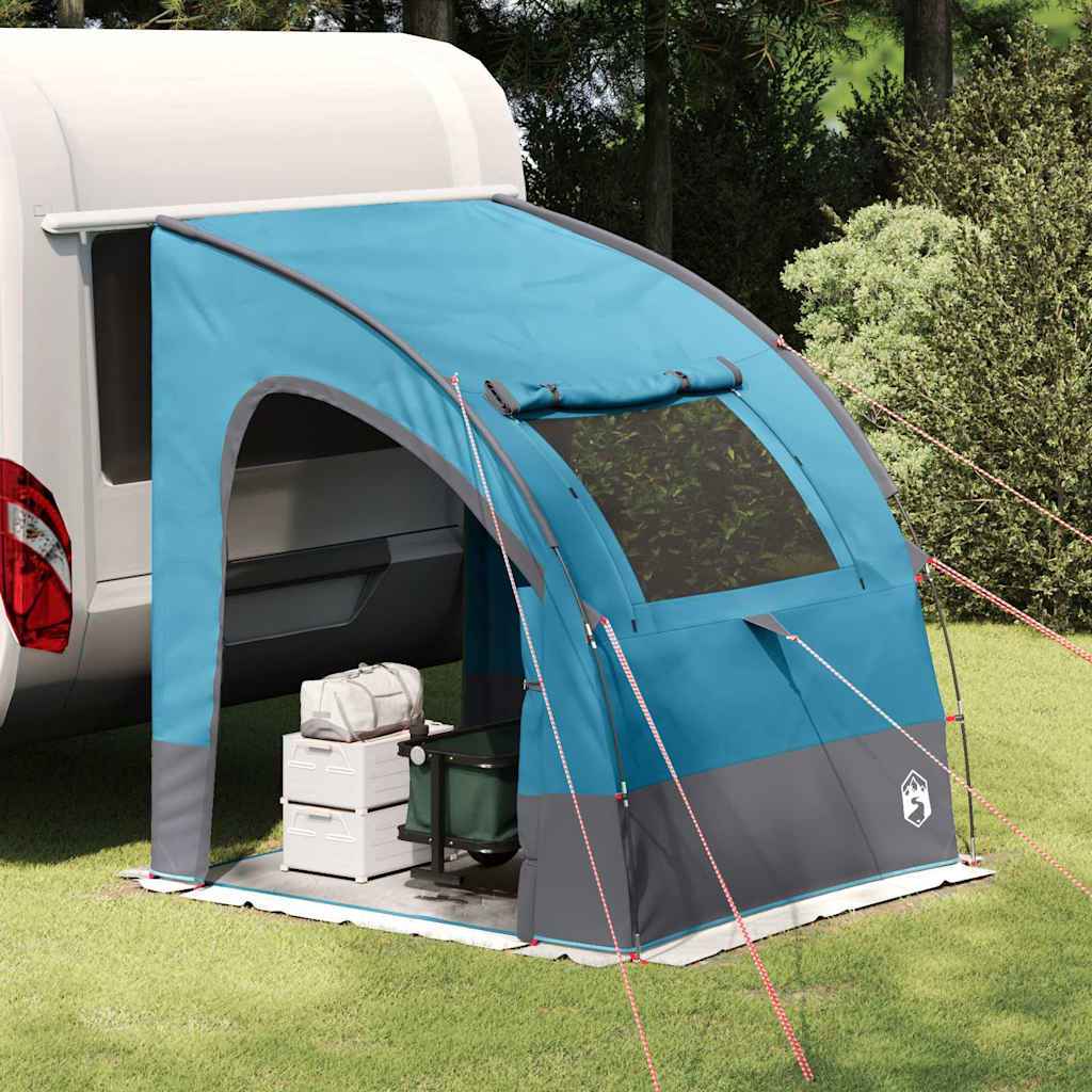 vidaXL Tent met dak Other Groen en Zwart 194 x 180 x 210 cm Polyester