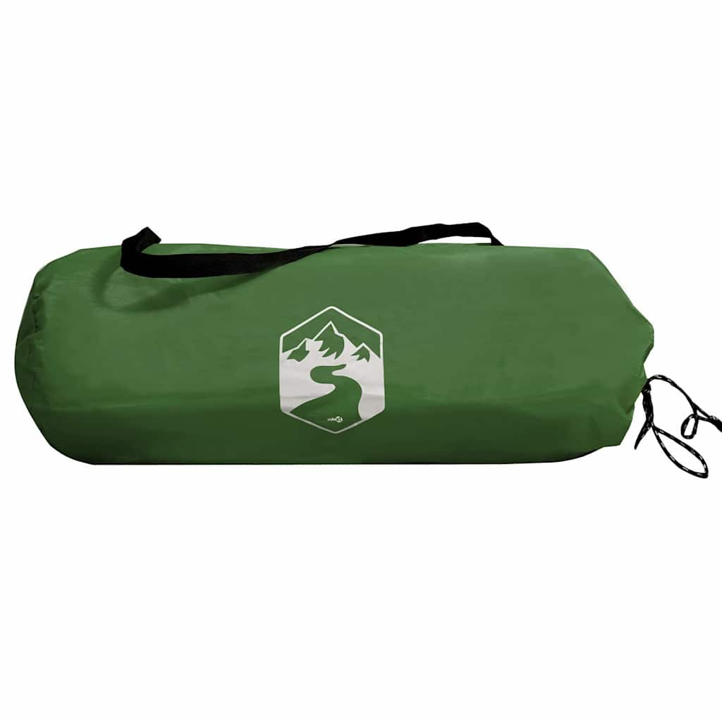 vidaXL Tent met dak Anders Groen en Zwart 285 x 255 x 245 cm Polyester