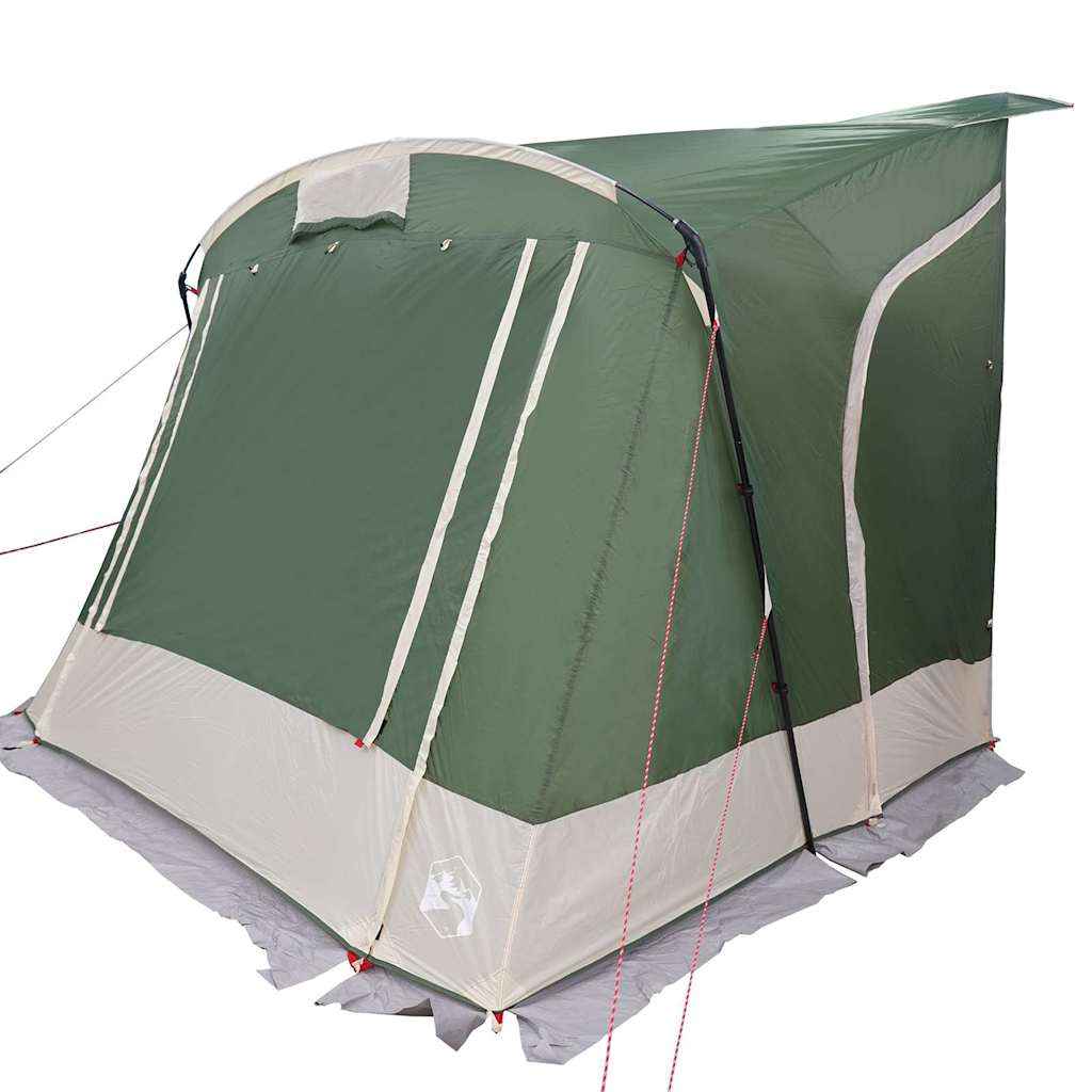 vidaXL Tent met dak Anders Groen en Zwart 285 x 255 x 245 cm Polyester