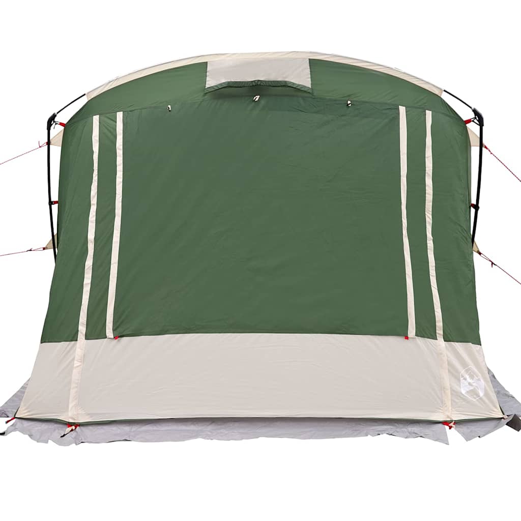 vidaXL Tent met dak Anders Groen en Zwart 285 x 255 x 245 cm Polyester