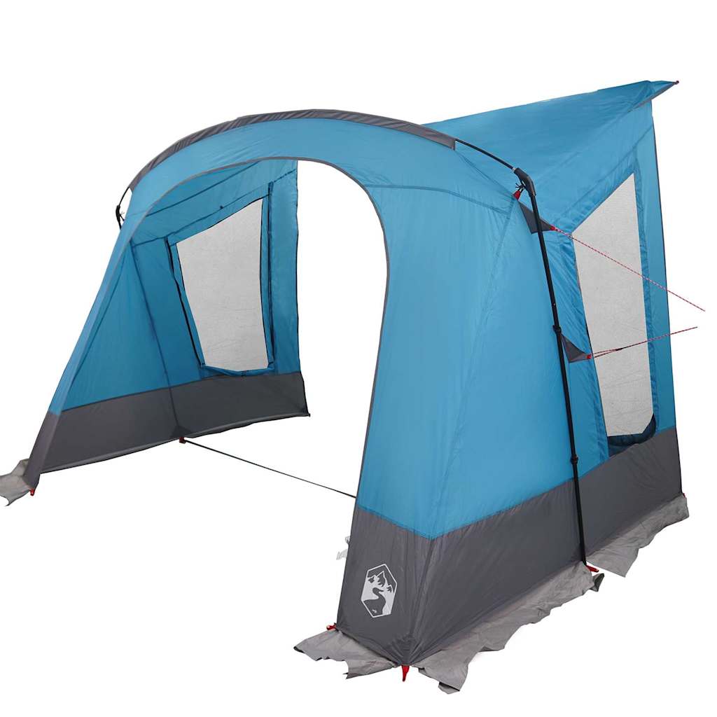 vidaXL Caravan Tent met dak met opslag Groen 330 x 250 x 245 cm