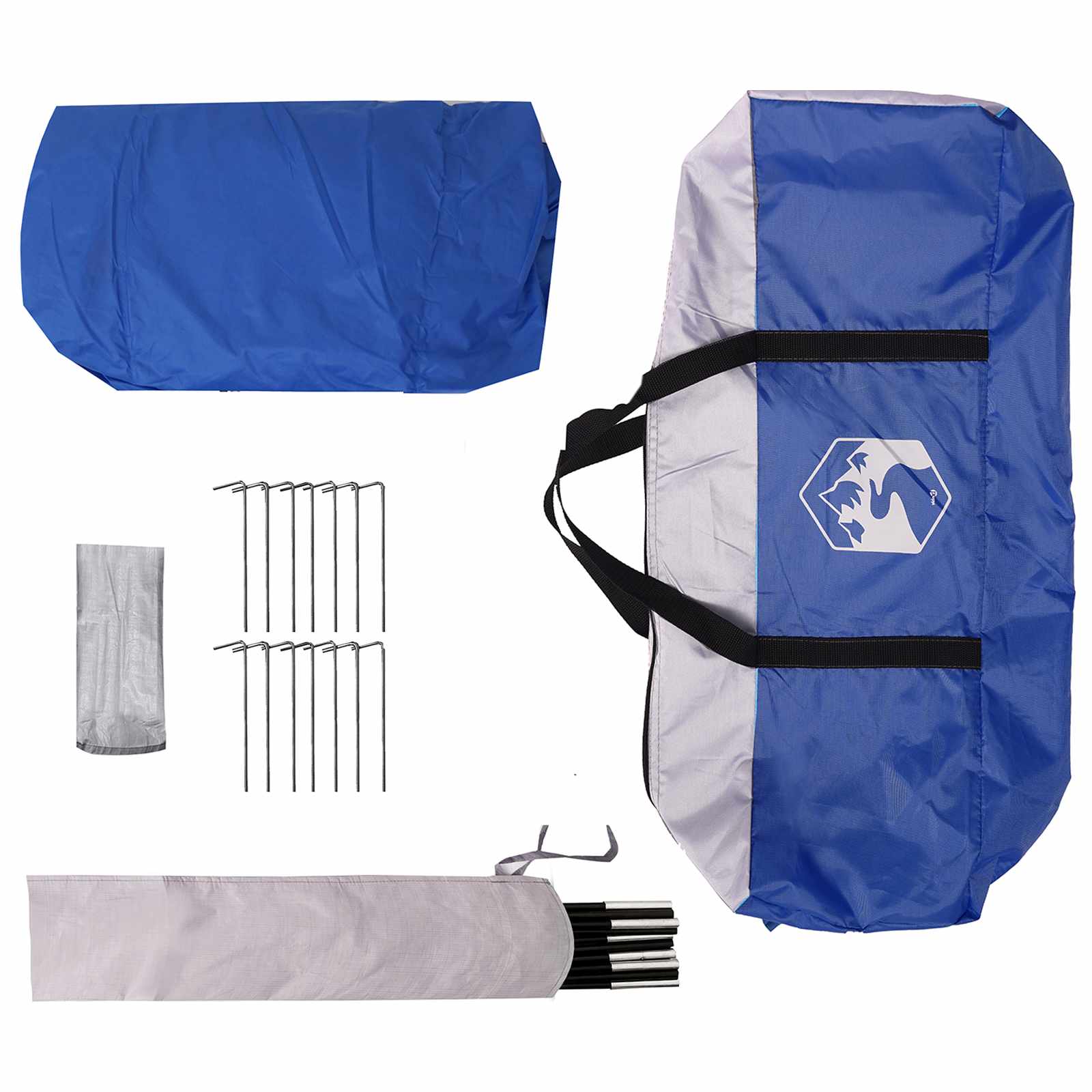 vidaXL Zwembad Tent Koepel Groen 538 x 440 x 204 cm