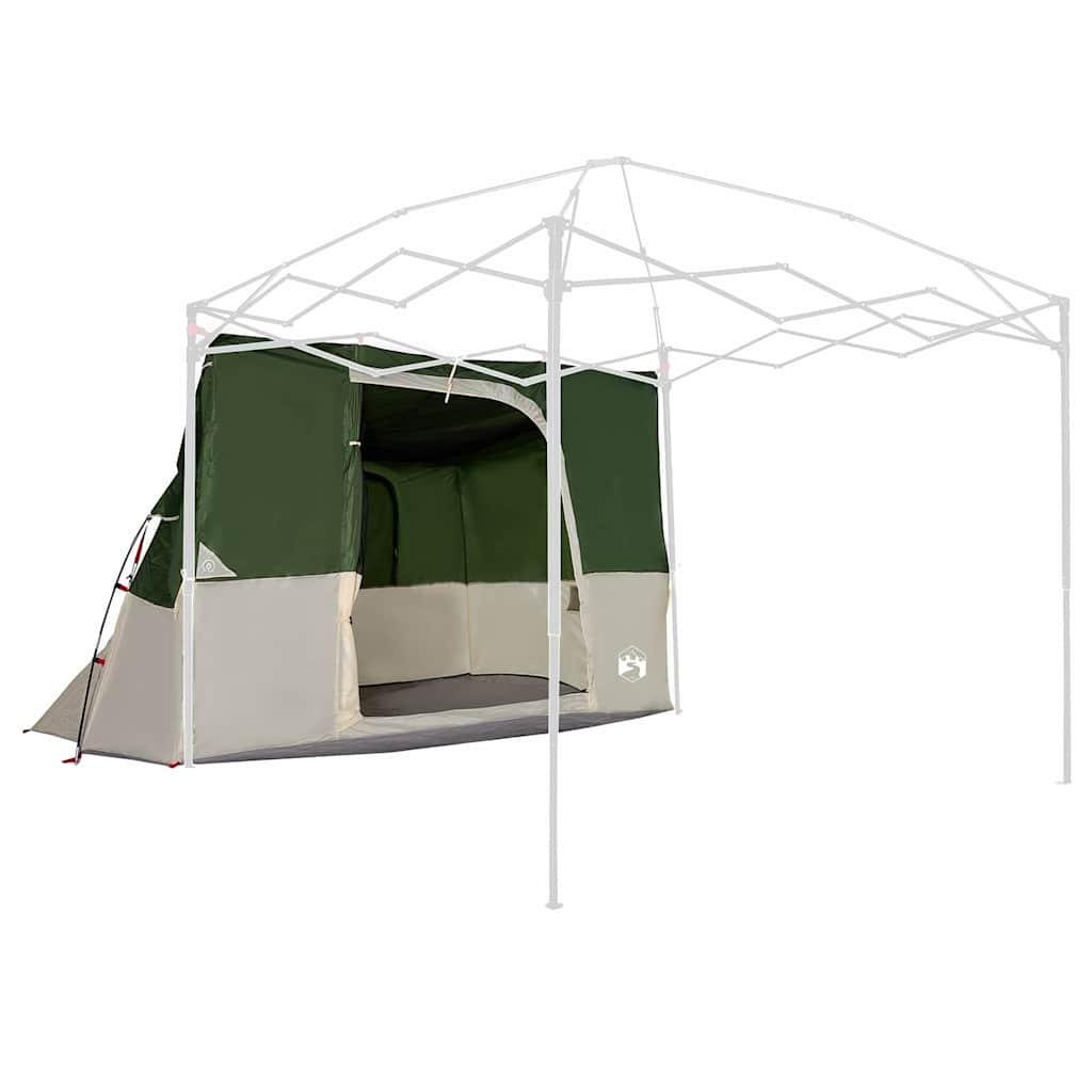 vidaXL Tent met dak Anders Groen en Zwart