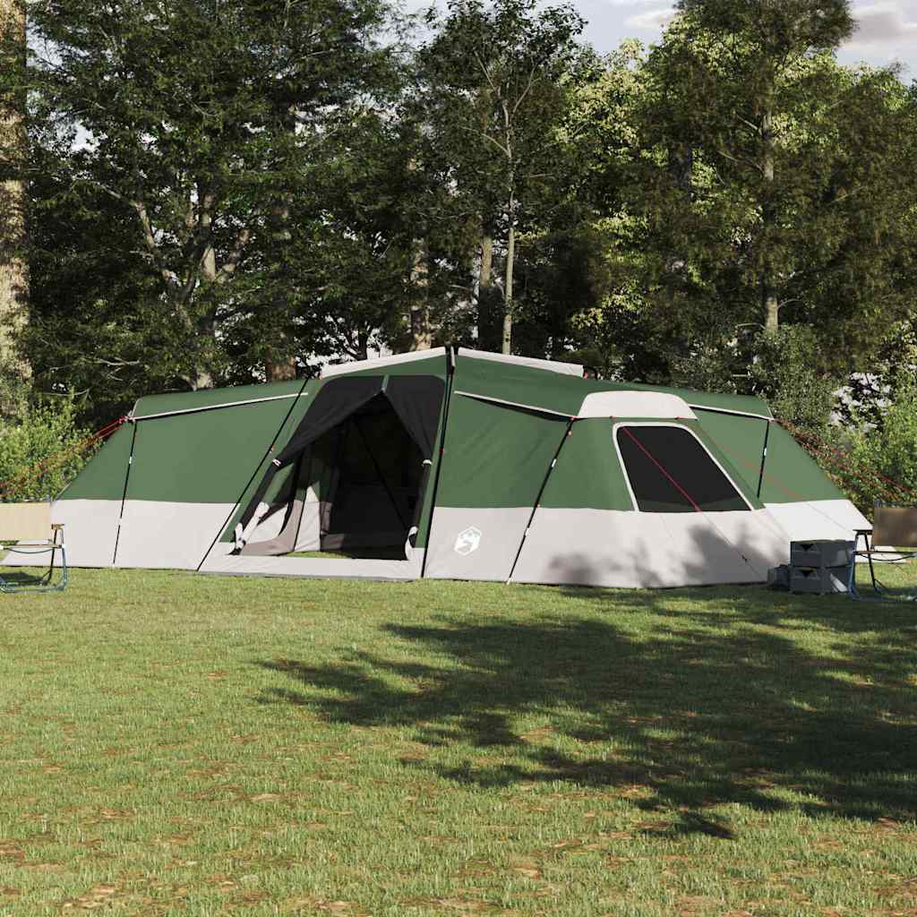 vidaXL Gezinstent Groen 833 x 585 x 216 cm Polyester