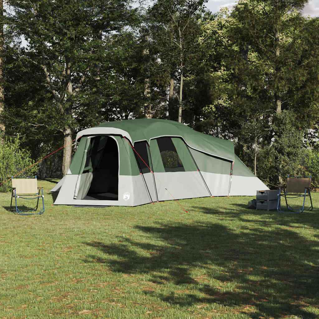 vidaXL Gezinstent Groen 762 x 655 x 218 cm Polyester