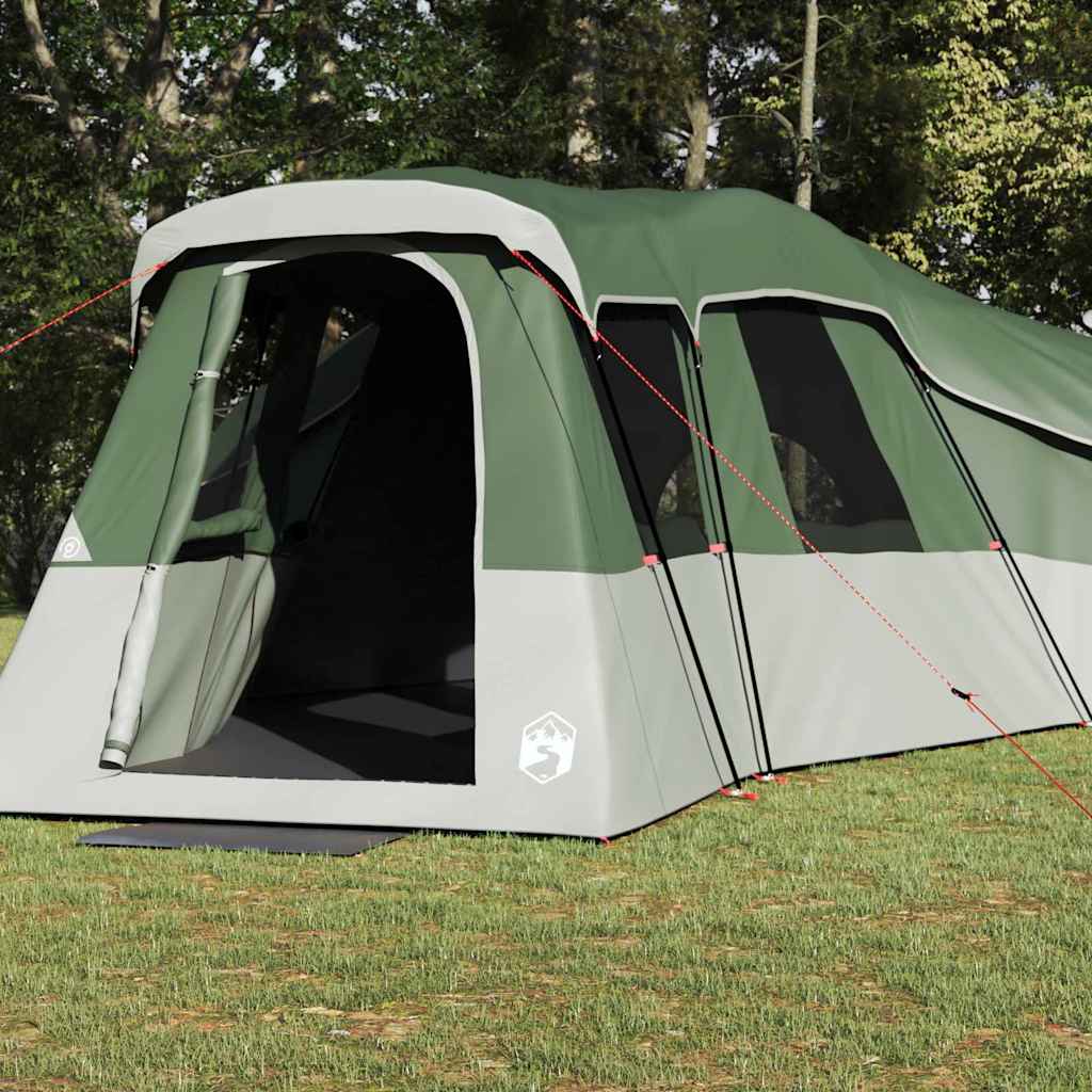 vidaXL Gezinstent Groen 762 x 655 x 218 cm Polyester