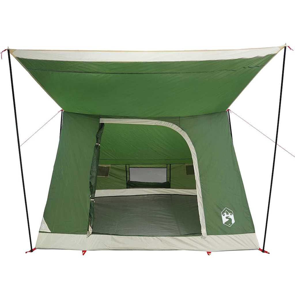 vidaXL Camping Tent Groen 282 x 225 x 154 cm Polyester