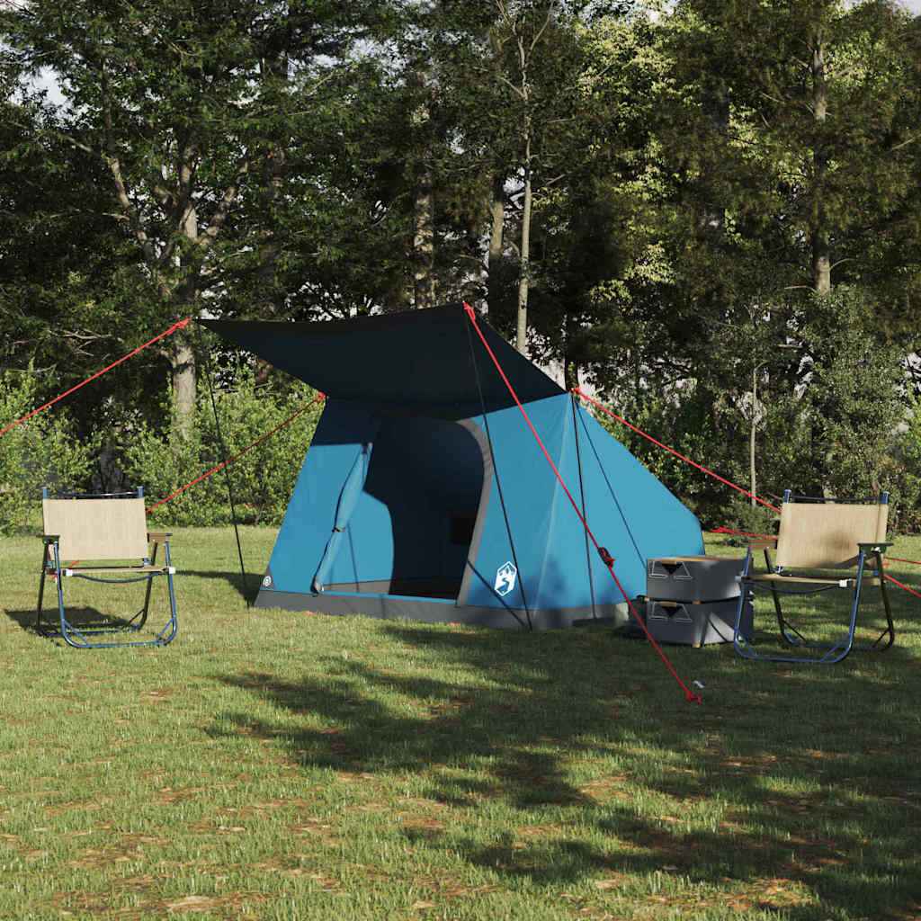 vidaXL Camping Tent Groen 282 x 225 x 154 cm Polyester