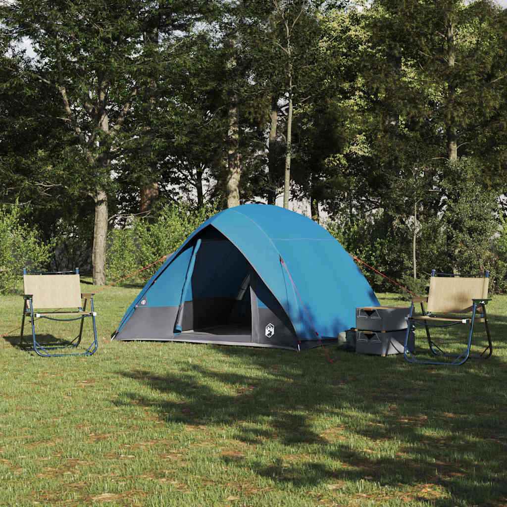 vidaXL Camping Tent Groen 320 x 275 x 190 cm Polyester