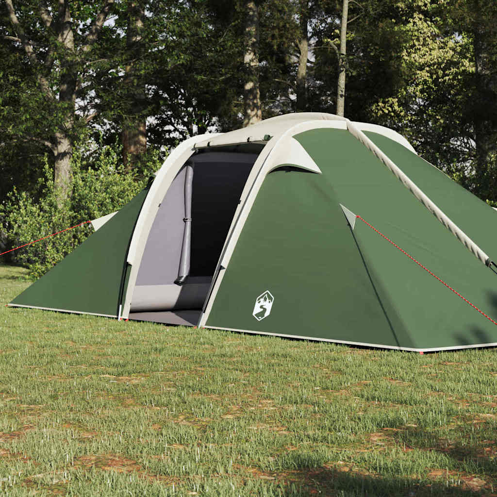 vidaXL Tent met dak Other Groen en Zwart 510 x 240 x 156 cm