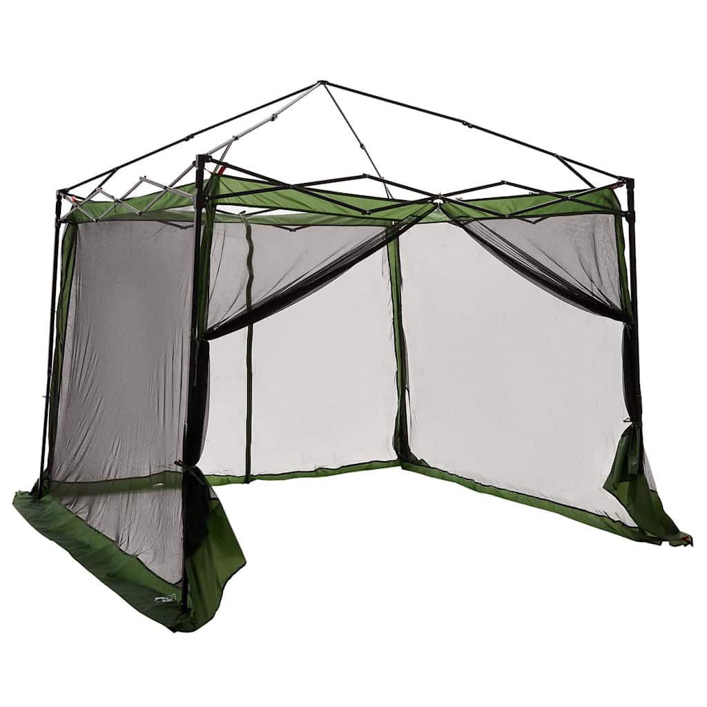 vidaXL Tent met dak Anders met luchtopening Verstelbaar Blauw en Zwart 303 x 303 cm