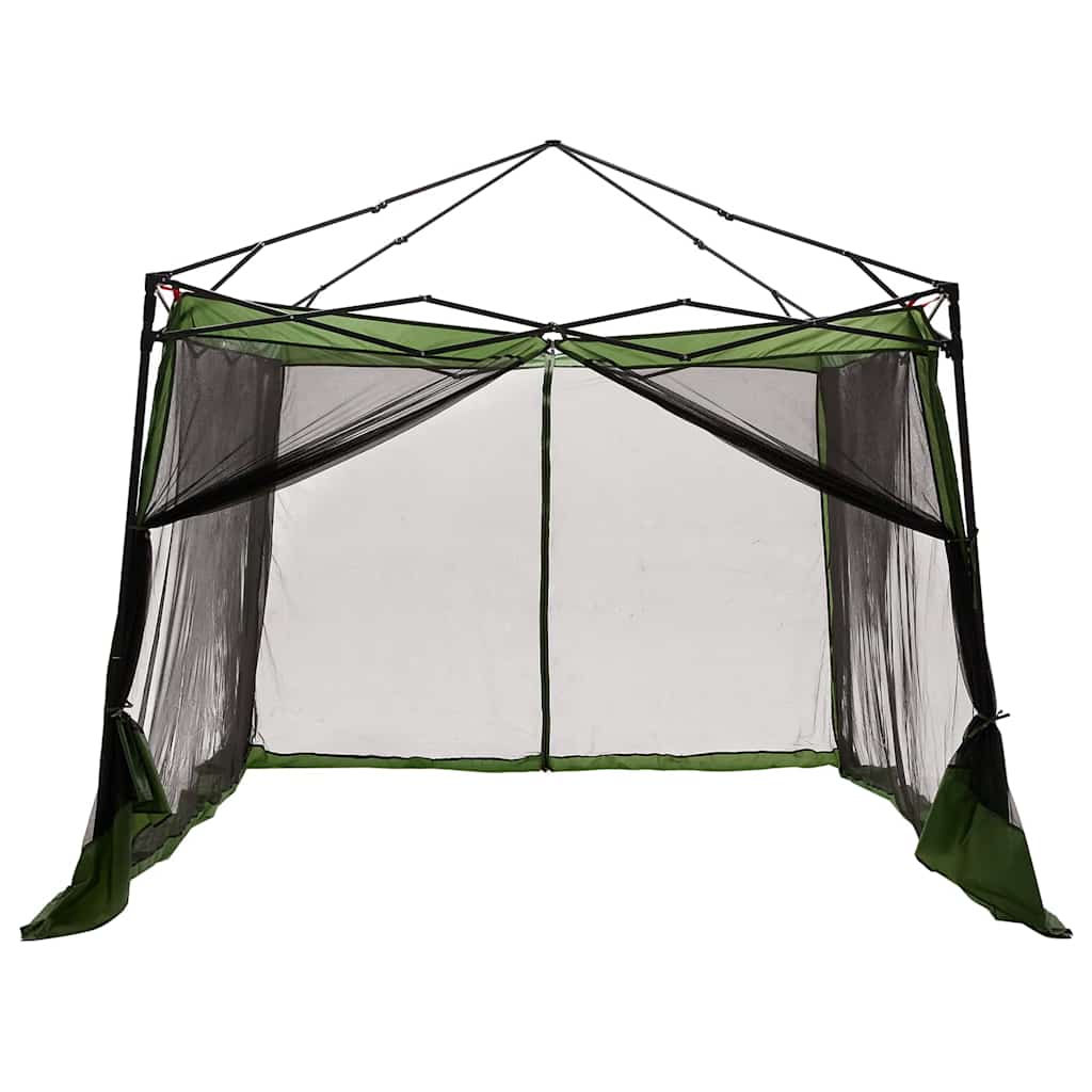 vidaXL Tent met dak Anders met luchtopening Verstelbaar Blauw en Zwart 303 x 303 cm