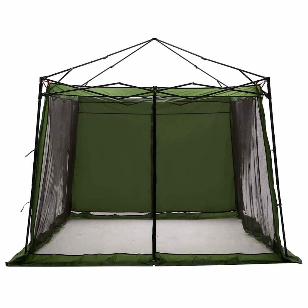vidaXL Tent met dak Anders met luchtopening Verstelbaar Blauw en Zwart 303 x 303 cm