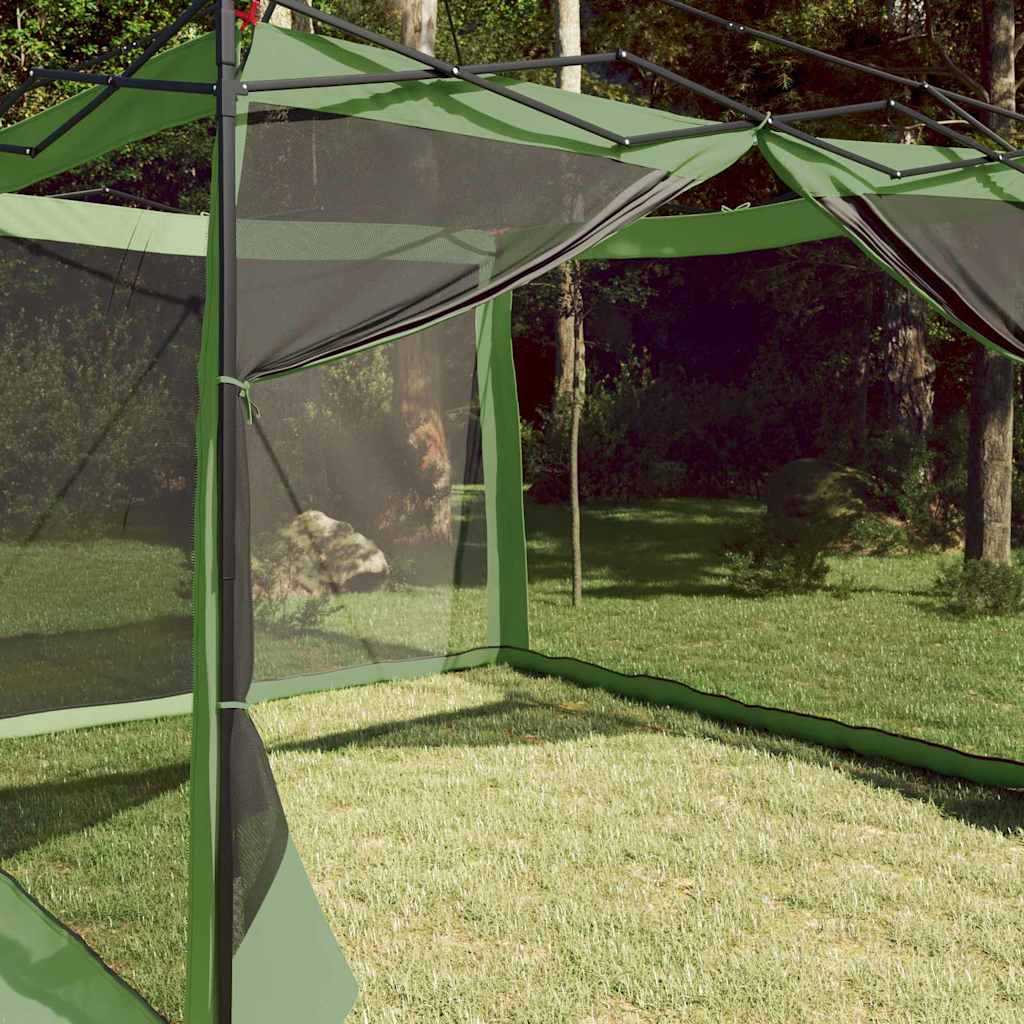 vidaXL Tent met dak Anders met luchtopening Verstelbaar Blauw en Zwart 303 x 303 cm