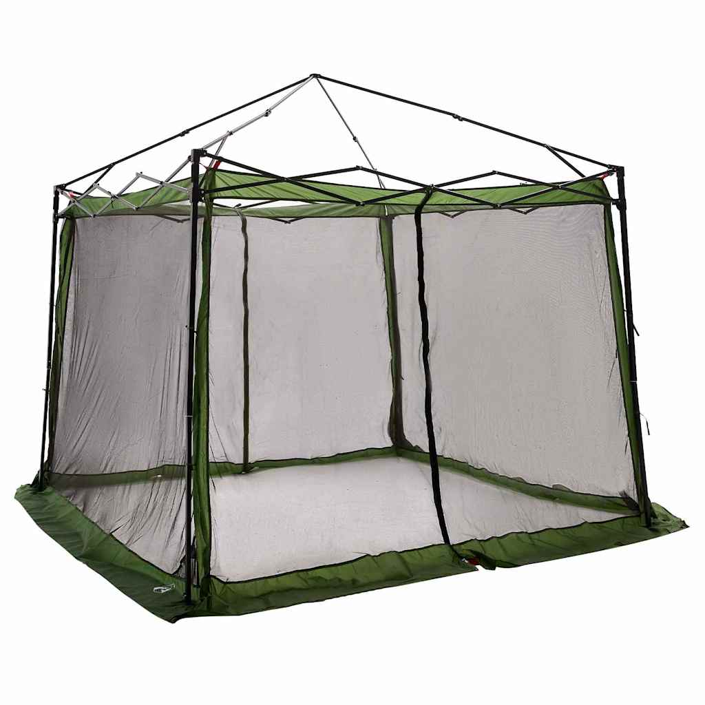 vidaXL Tent met dak Anders met luchtopening Verstelbaar Blauw en Zwart 303 x 303 cm