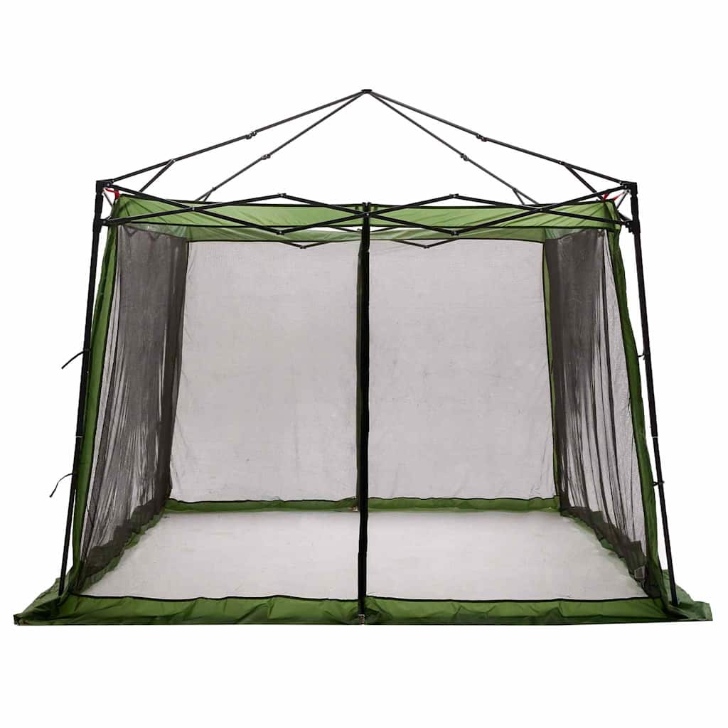 vidaXL Tent met dak Anders met luchtopening Verstelbaar Blauw en Zwart 303 x 303 cm