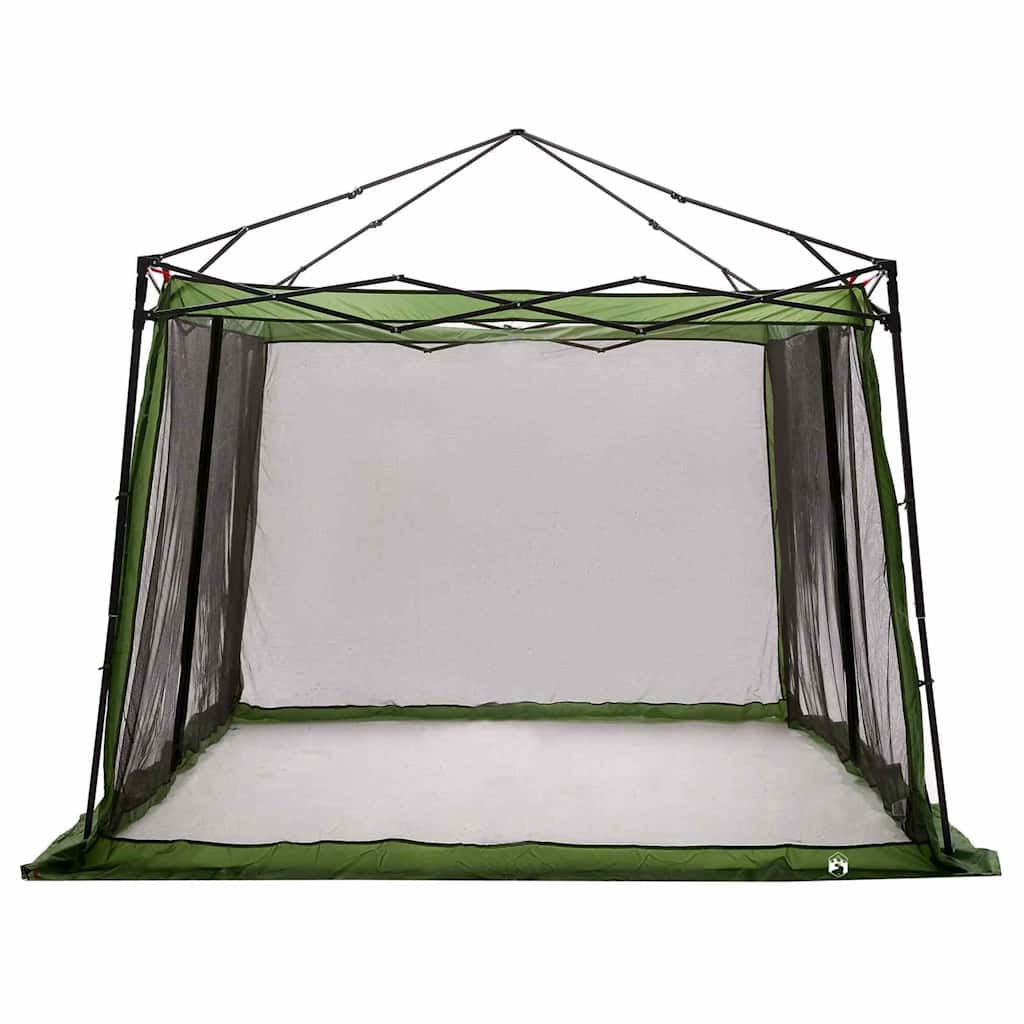 vidaXL Tent met dak Anders met luchtopening Verstelbaar Blauw en Zwart 303 x 303 cm