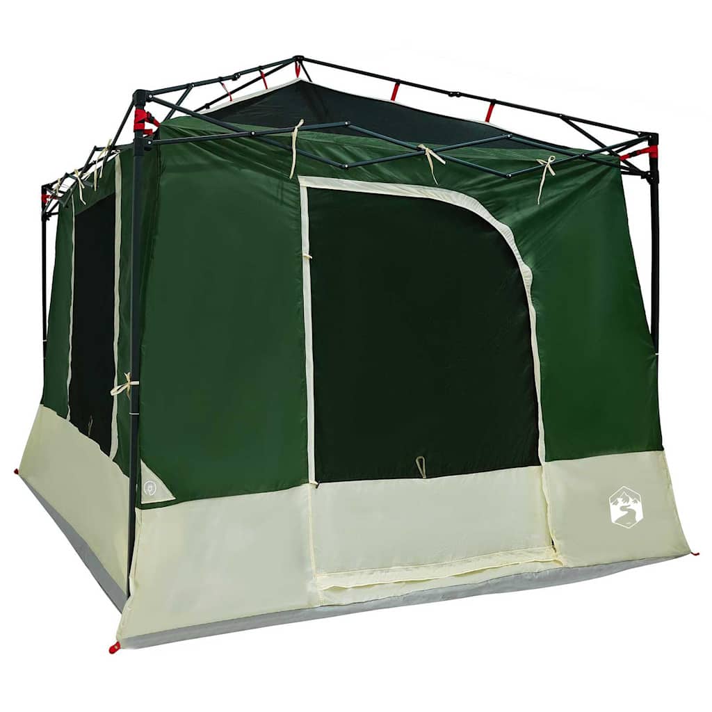 vidaXL Tent met dak Anders met luchtopening Blauw en Zwart 290 x 288 cm