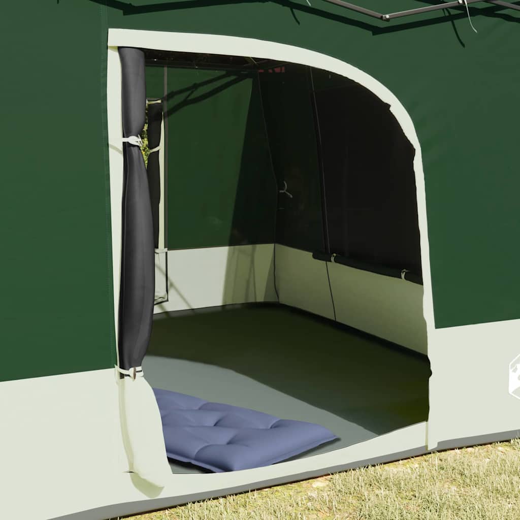 vidaXL Tent met dak Anders met luchtopening Blauw en Zwart 290 x 288 cm