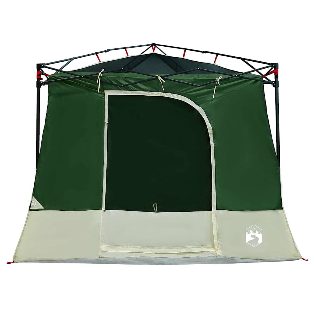 vidaXL Tent met dak Anders met luchtopening Blauw en Zwart 290 x 288 cm