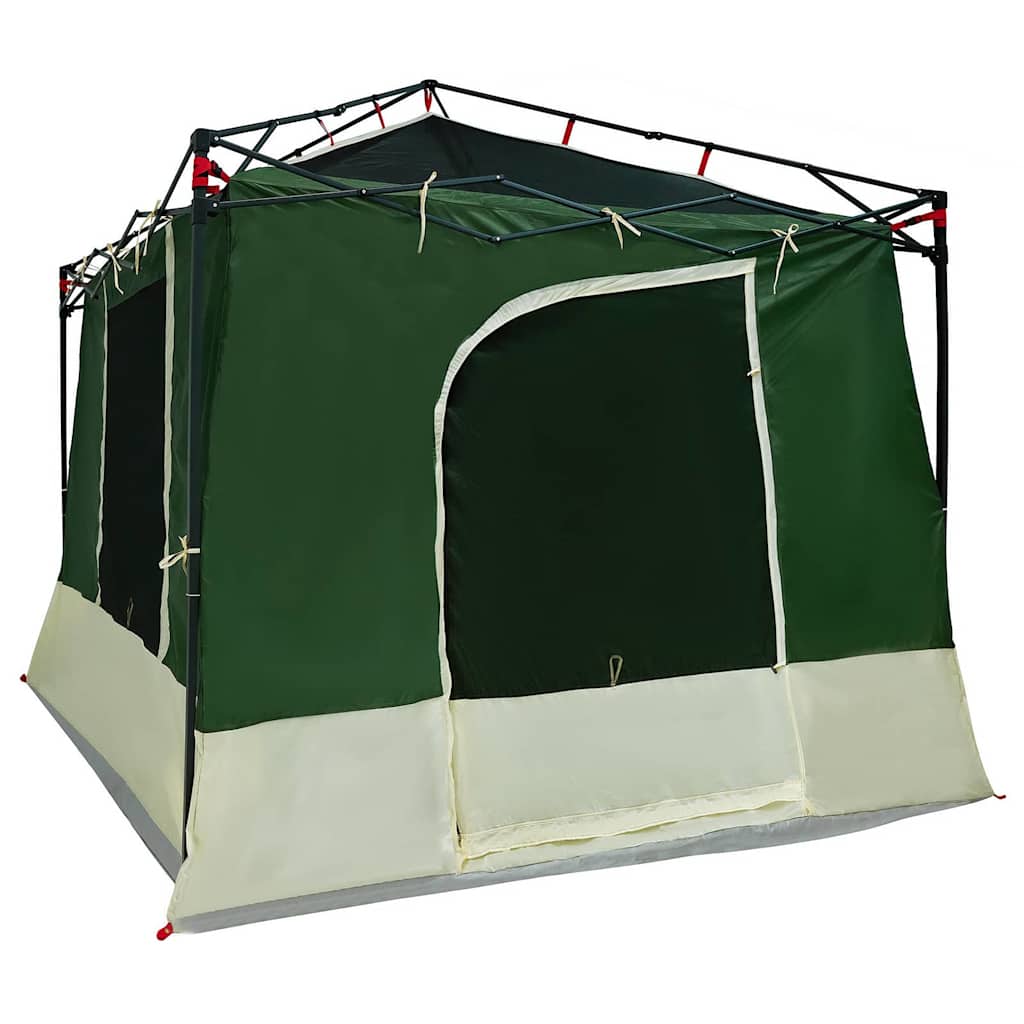vidaXL Tent met dak Anders met luchtopening Blauw en Zwart 290 x 288 cm