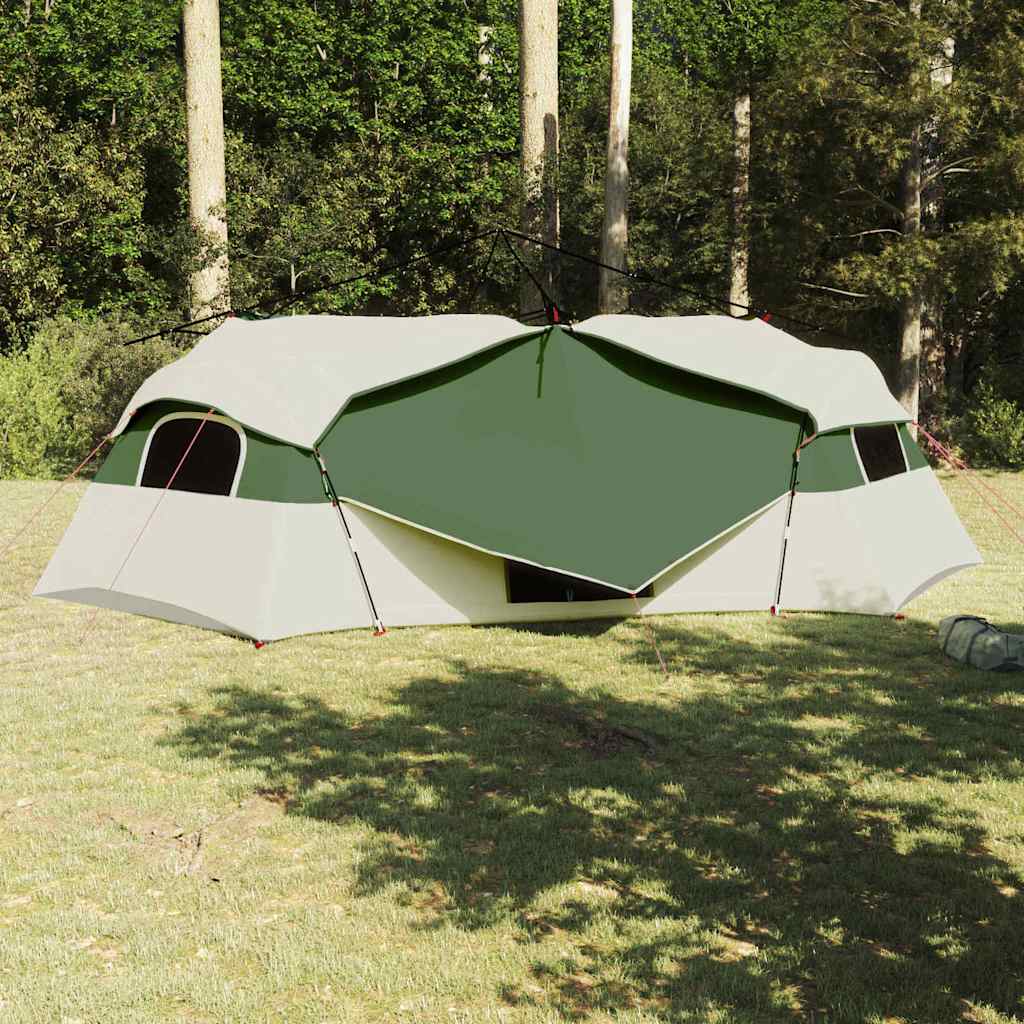 vidaXL Tent met dak Anders met luchtopening Blauw en Zwart 520 x 520 x 190 cm