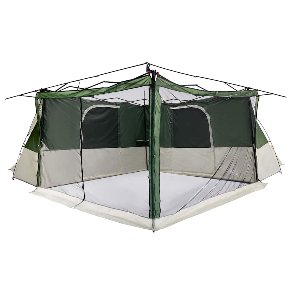 vidaXL Tent met dak Anders met luchtopening Blauw en Zwart 520 x 520 x 190 cm