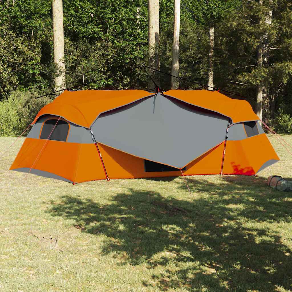 vidaXL Tent met dak Anders met luchtopening Blauw en Zwart 520 x 520 x 190 cm