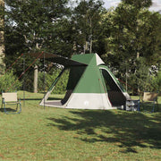 vidaXL Camping Tent Groen 482 x 360 x 227 cm Polyester