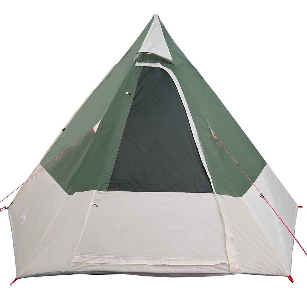 vidaXL Camping Tent Groen 482 x 360 x 227 cm Polyester