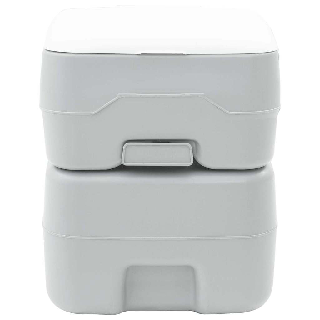 vidaXL Camping Toilet Grijs 41.5 x 36.5 x 42 cm