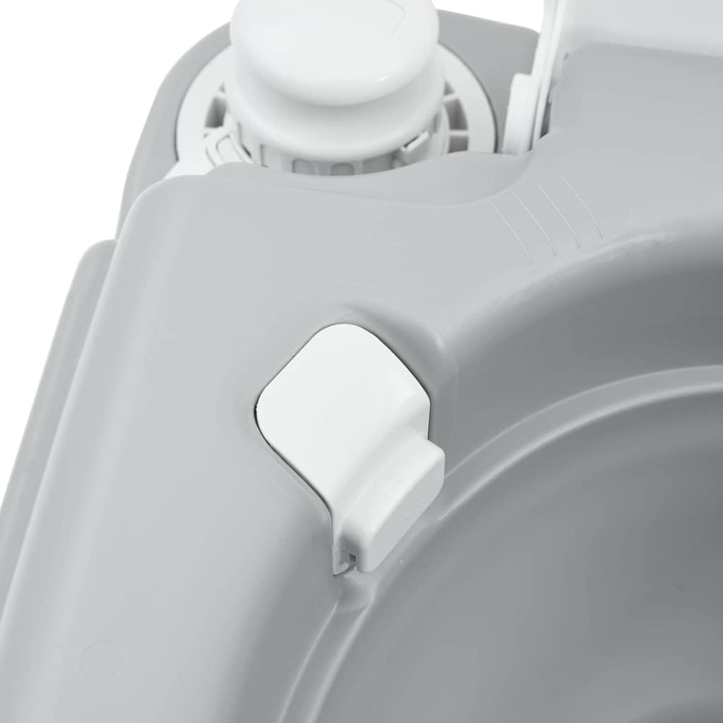 vidaXL Camping Toilet Grijs 41.5 x 36.5 x 42 cm