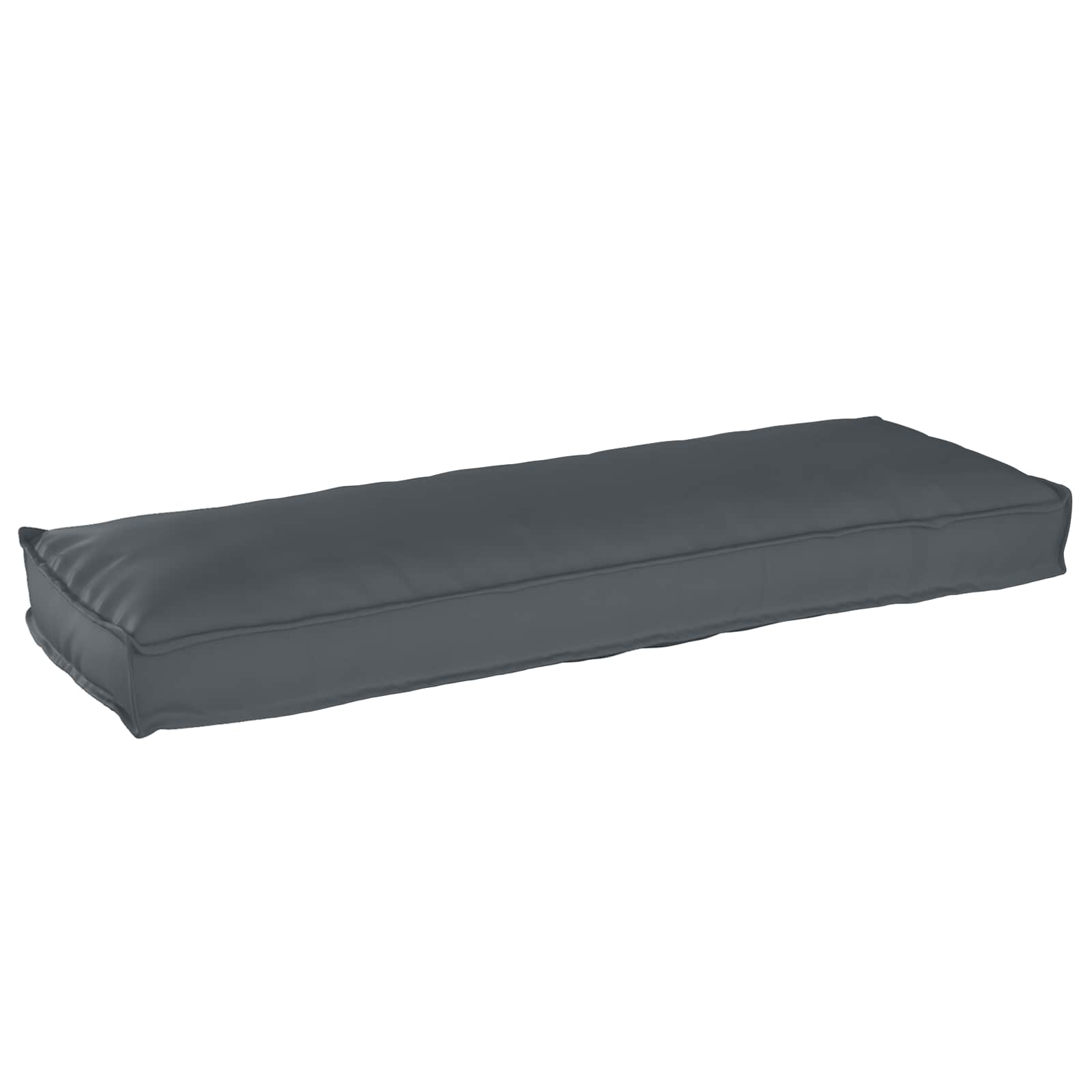 vidaXL Ligbedkussen voor Bank - Antraciet 120 x 40 x 8 cm - Oxford Stof