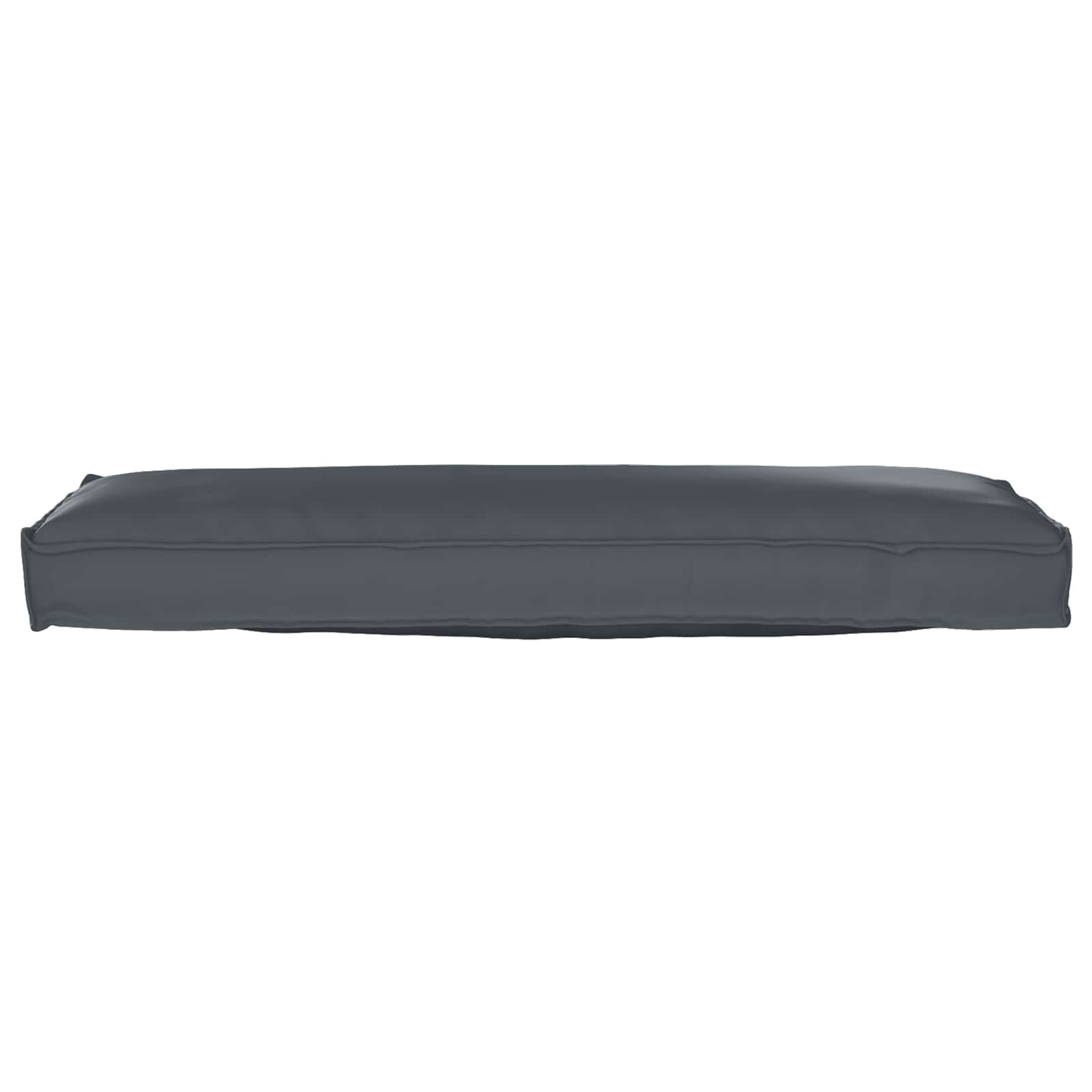 vidaXL Ligbedkussen voor Bank - Antraciet 120 x 40 x 8 cm - Oxford Stof